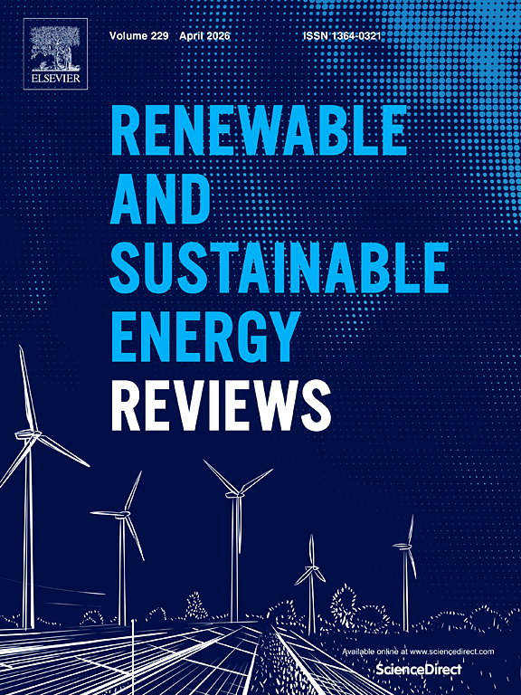 Renewable and Sustainable Energy Reviews